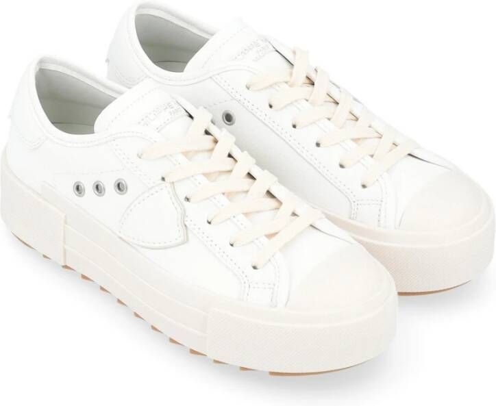 Philippe Model Haute Low Woman Sneakers White Dames