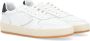 Philippe Model Heren Nice Leren Sneaker Wit Zwart White Heren - Thumbnail 2