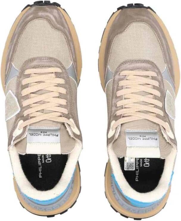 Philippe Model Heren Sneakers Beige Heren