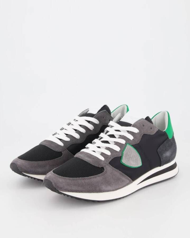 Philippe Model Trpx Low Top Sneaker Zwart Heren