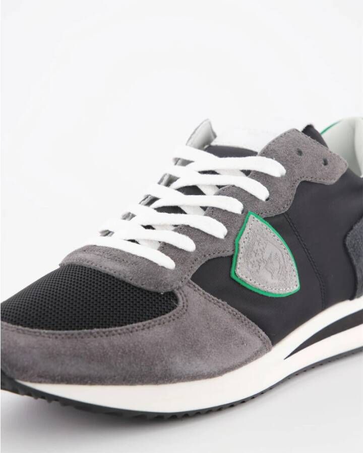 Philippe Model Trpx Low Top Sneaker Zwart Heren