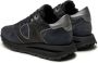 Philippe Model Hoge Top Tropez Sneakers van Leer en Suède Black Dames - Thumbnail 3