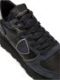 Philippe Model Hoge Top Tropez Sneakers van Leer en Suède Black Dames - Thumbnail 6