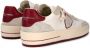 Philippe Model Vintage Basketbal Geïnspireerde Sneakers Wit Bordeaux White Heren - Thumbnail 4