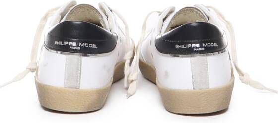 Philippe Model Katoen Elastan Sneakers White Heren