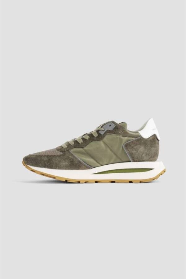 Philippe Model Khaki Green Tropez Sneakers Green Dames