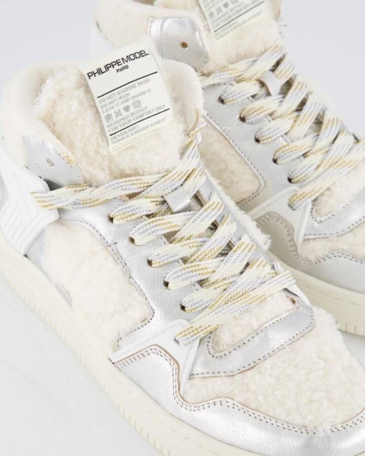 Philippe Model La Grande Mid Woman Schoenen White Dames