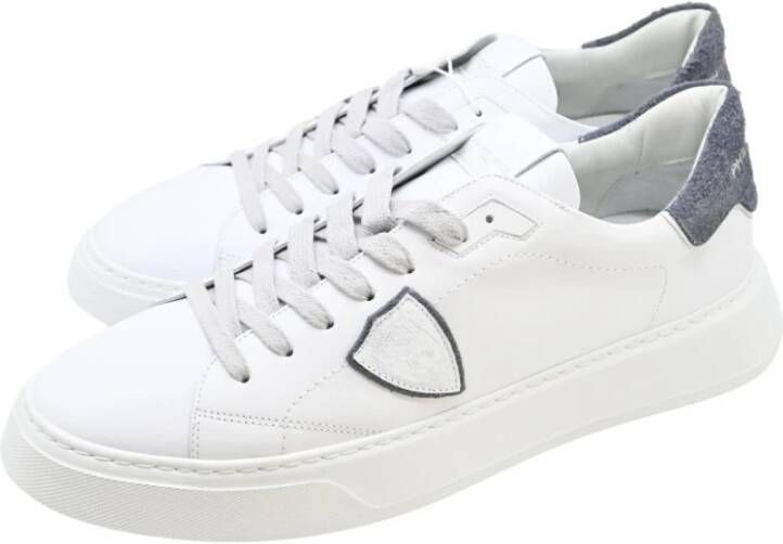 Philippe Model Lage Blanc Jeans Sneakers White Heren