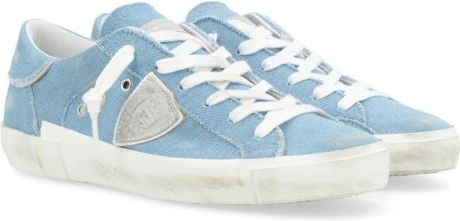 Philippe Model Lage Dames Sneakers Prsx Prld-Sc13 Blue Dames