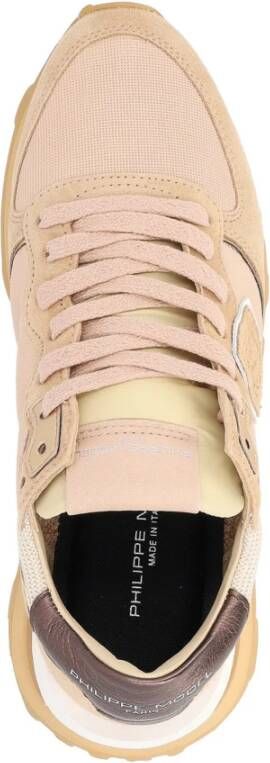 Philippe Model Lage Dames Sneakers Tropez Haute Brown Dames