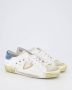 Philippe Model Italiaanse Sneakers met Contrasterend Hiel Detail White Dames - Thumbnail 19