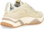 Philippe Model Lage Dames Sneakers Zwart Beige Dames - Thumbnail 5