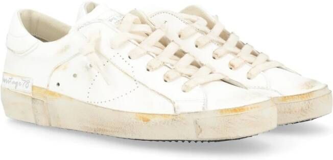 Philippe Model Lage Damesneakers Prsx He01 White Dames