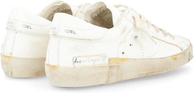 Philippe Model Lage Damesneakers Prsx He01 White Dames