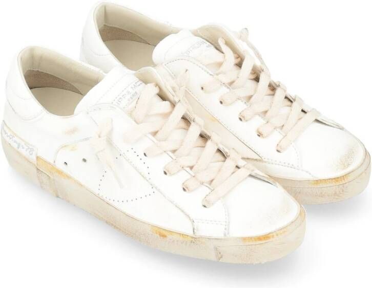 Philippe Model Lage Damesneakers Prsx He01 White Dames