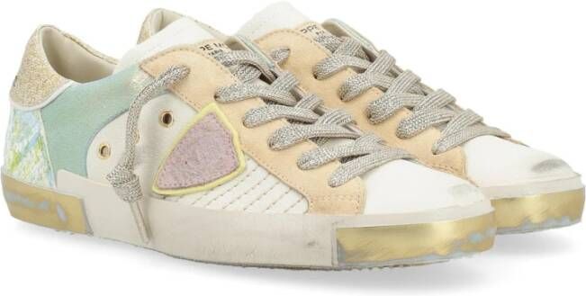 Philippe Model Lage Damesneakers Prsx Prld-Vyx3 Beige Dames