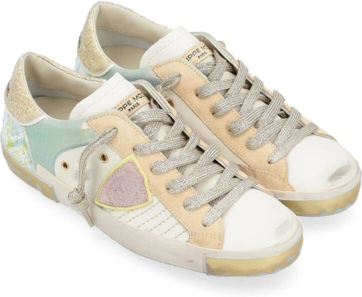 Philippe Model Lage Damesneakers Prsx Prld-Vyx3 Beige Dames