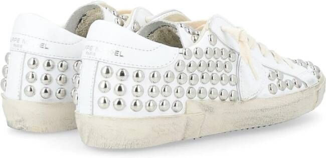 Philippe Model Lage Damesneakers Zilver White Dames