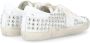 Philippe Model Lage Damesneakers Zilver White Dames - Thumbnail 3