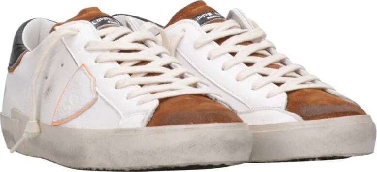 Philippe Model Lage Gedragen Sneakers White Heren