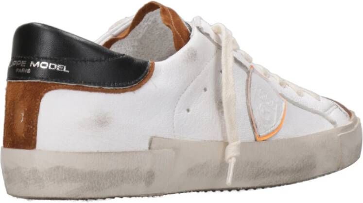 Philippe Model Lage Gedragen Sneakers White Heren