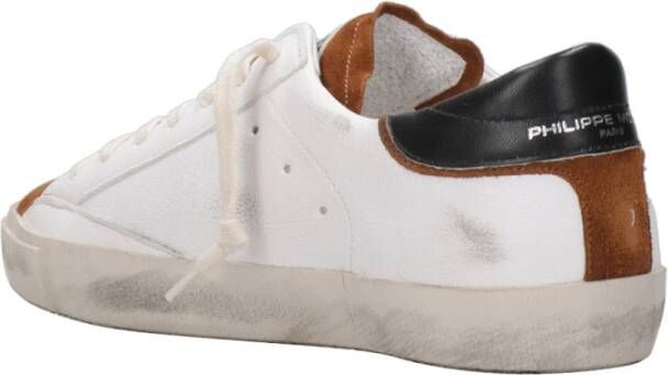 Philippe Model Lage Gedragen Sneakers White Heren