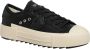 Philippe Model Lage Haute Sneakers Effen Patroon Veters Black Dames - Thumbnail 5