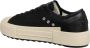 Philippe Model Lage Haute Sneakers Effen Patroon Veters Black Dames - Thumbnail 6