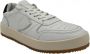 Philippe Model Lage Leren Sneakers met Geperforeerde Neus White Heren - Thumbnail 3