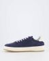 Philippe Model Blauw Navy Leren Sneakers met Witte Spoiler Blue Heren - Thumbnail 12