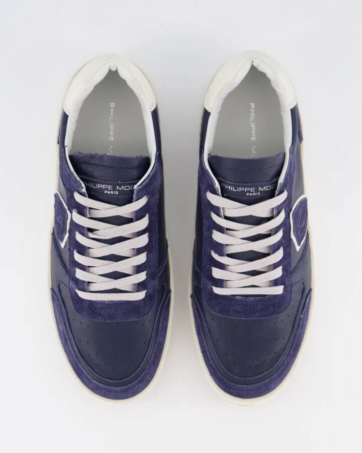 Philippe Model Lage Man Nice Sneakers Blue Heren