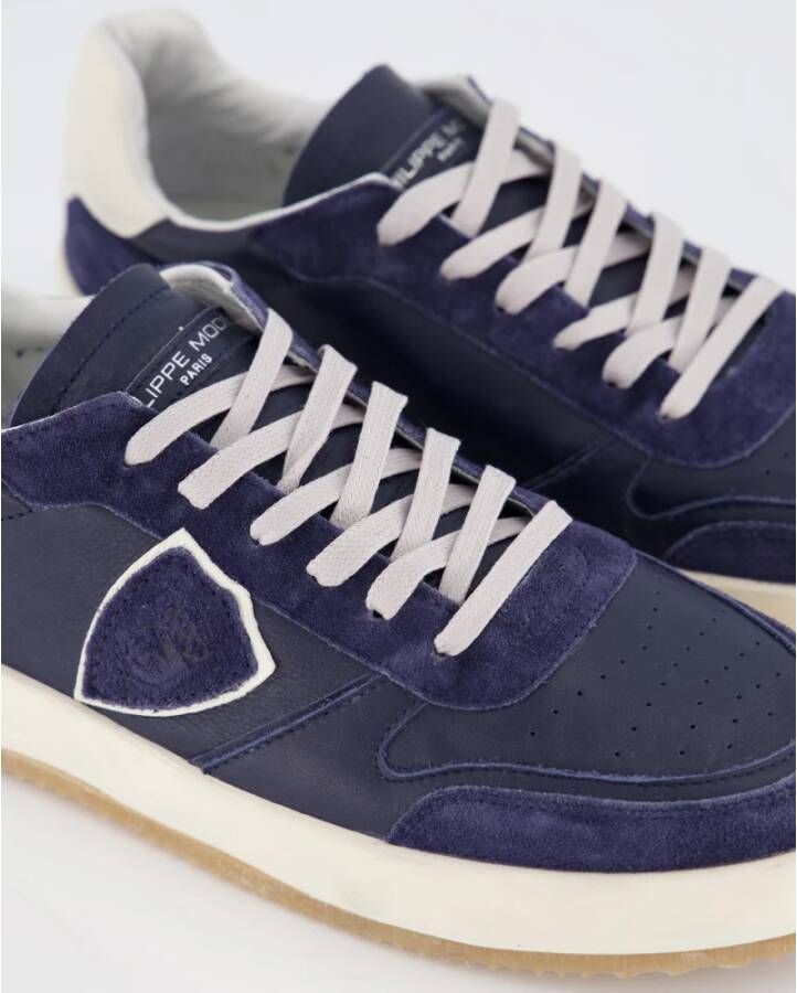 Philippe Model Lage Man Nice Sneakers Blue Heren