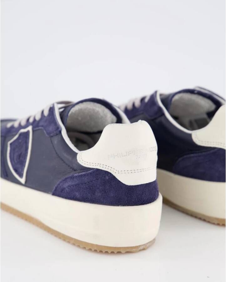 Philippe Model Lage Man Nice Sneakers Blue Heren