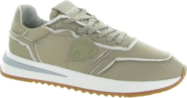 Philippe Model Lage Man Sneakers Beige Heren