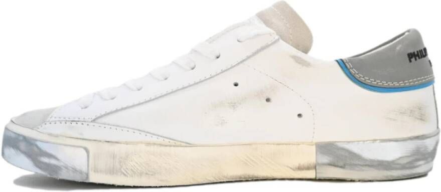 Philippe Model Lage Man Veau Reflex Sneakers White Heren