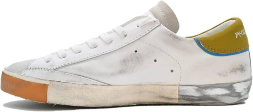 Philippe Model Lage Man Veau Reflex Sneakers White Heren