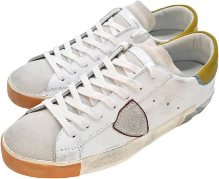 Philippe Model Lage Man Veau Reflex Sneakers White Heren