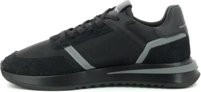 Philippe Model Lage Mondial Tech Sneakers Zwart Black Heren