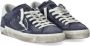 Philippe Model Sneakers met Used-Look van suède Blue Heren - Thumbnail 5