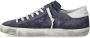 Philippe Model Sneakers met Used-Look van suède Blue Heren - Thumbnail 6