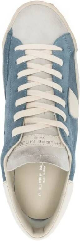 Philippe Model Lage Sneakers Blue Heren