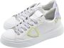 Philippe Model Lage Sneakers in Wit en Paars White Dames - Thumbnail 3