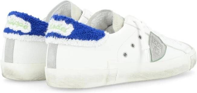 Philippe Model Lage Sneakers in Zwart White Heren