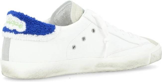 Philippe Model Lage Sneakers in Zwart White Heren