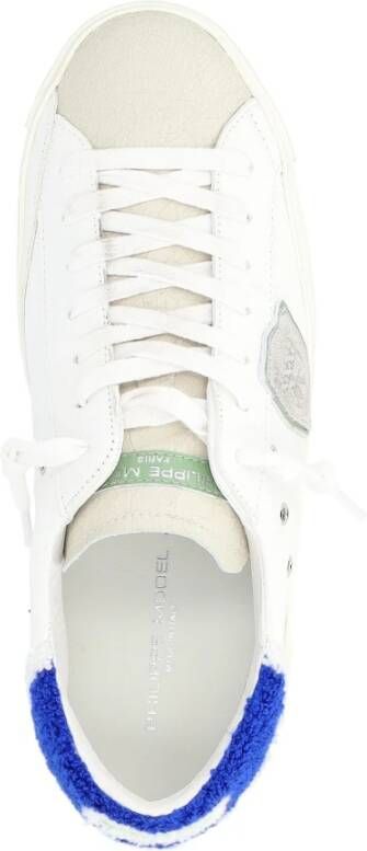 Philippe Model Lage Sneakers in Zwart White Heren