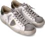 Philippe Model Witte Tennissneakers met Neon Piping White Heren - Thumbnail 11