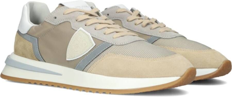 Philippe Model Lage Sneakers Tropez 2.1 Beige Heren