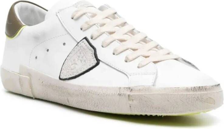 Philippe Model Lage Sneakers White Heren