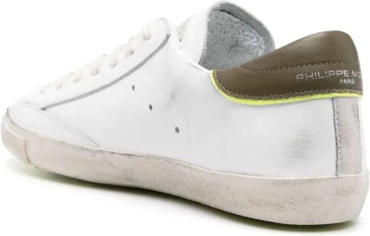 Philippe Model Lage Sneakers White Heren