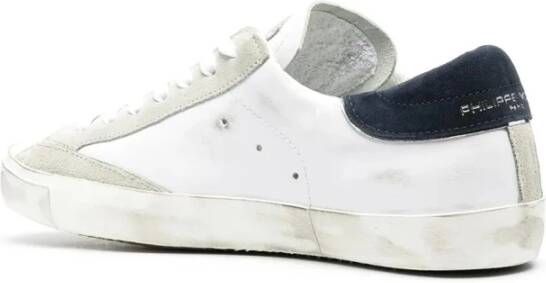 Philippe Model Lage Sneakers White Heren